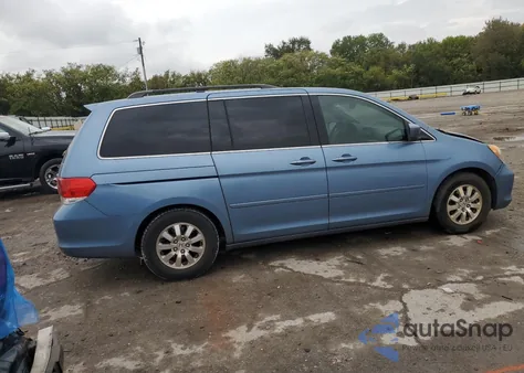 2010 Honda Odyssey Ex from USA, damaged, VIN 5FNRL3H47AB075935